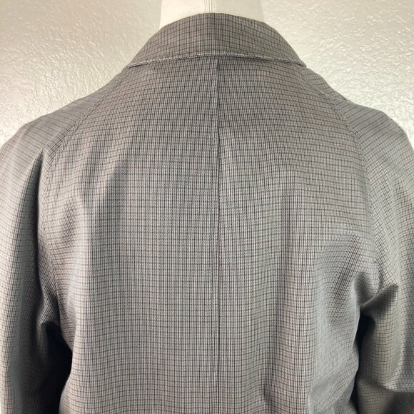 Towncraft by JCP Men's Gray Faux Fur Removable Lining Overcoat Size 46R-48R - Picture 5 of 16